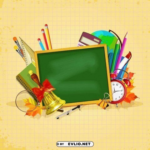 school board wallpaper Clean Background Isolated PNG Image