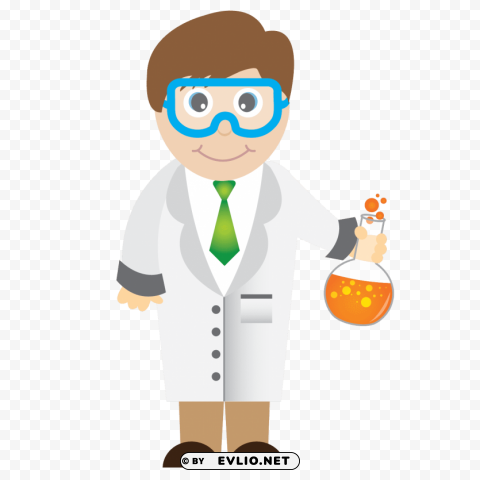 scientist PNG images for printing