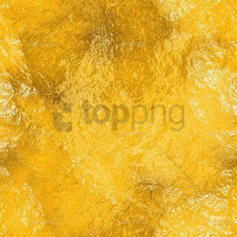 seamless gold texture Isolated Character in Clear Transparent PNG