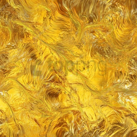 seamless gold texture Isolated Character in Transparent PNG