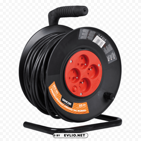 sencor power extension cord PNG Image with Isolated Graphic