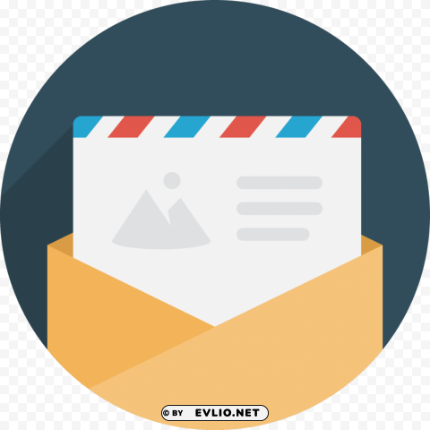 sending email gif transparent PNG images with alpha transparency free