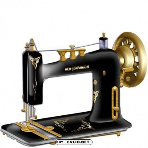 serger sewing machine PNG for free purposes