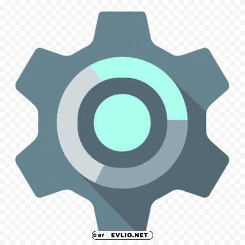 settings icon android lollipop PNG Image with Clear Isolated Object