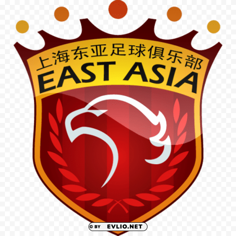 shanghai east asia fc football logo PNG Isolated Design Element with Clarity