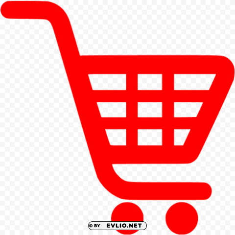 Shopping Cart ClearCut Background PNG Isolated Subject