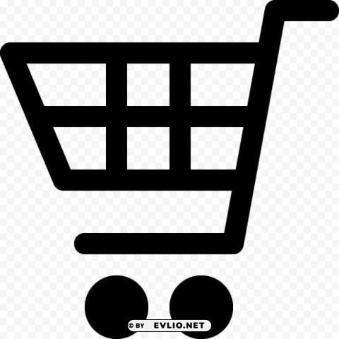shopping cart ClearCut Background PNG Isolation