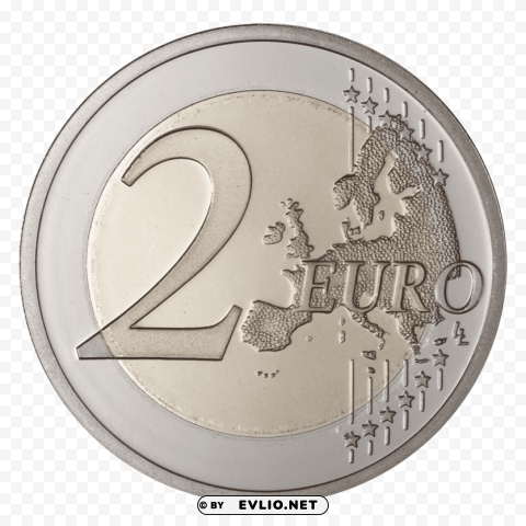 silver coin PNG with cutout background