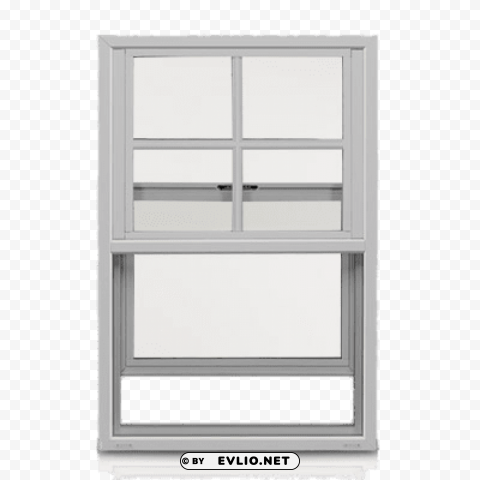 single hung white sash window Clear background PNG images diverse assortment