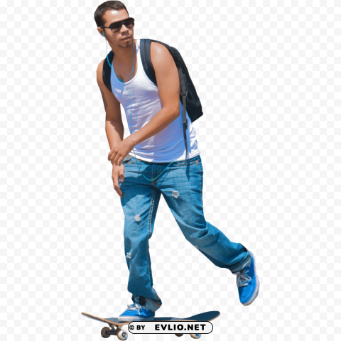 PNG image of skateboard PNG for educational projects with a clear background - Image ID a4417ffa