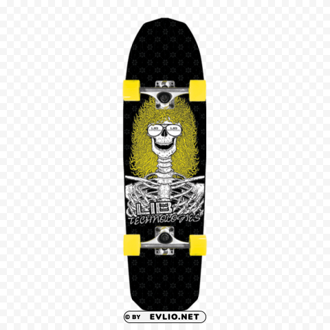 skateboard PNG Graphic Isolated on Clear Background