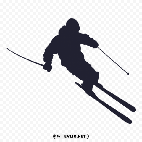 skiing PNG Image Isolated with Clear Transparency