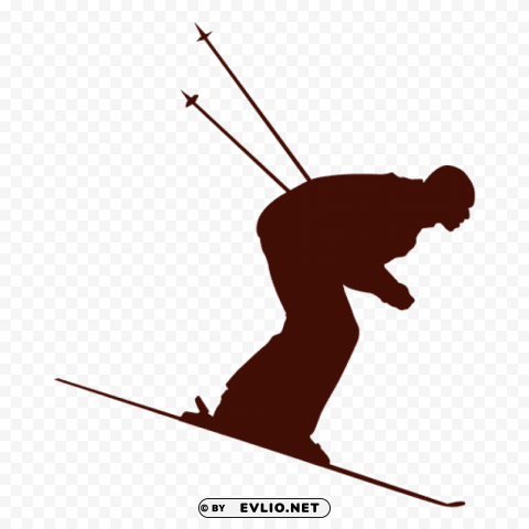 skiing PNG Image Isolated with Transparency