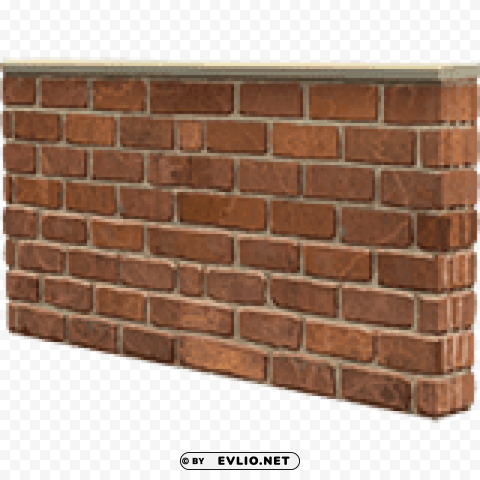 small brick wall PNG for use