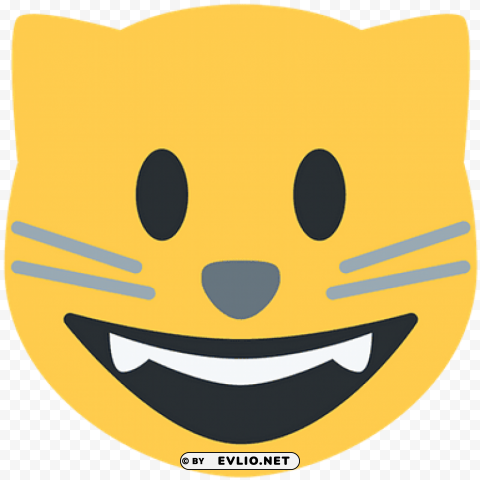 smiling cat emoji Clear PNG pictures assortment