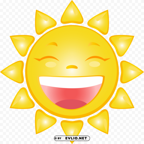 smiling sun cartoon image Transparent PNG Artwork with Isolated Subject PNG transparent with Clear Background ID 2b3b371f