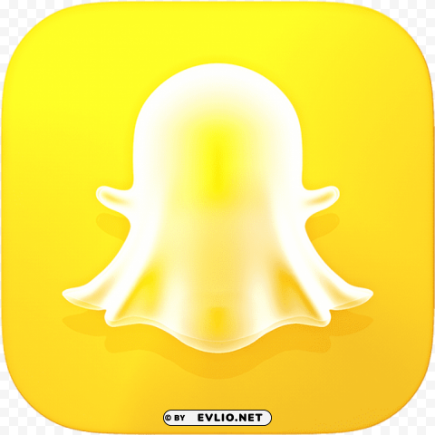 snapchat logo 3d PNG transparent graphics for projects PNG transparent with Clear Background ID d25f8b34