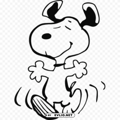 snoopy PNG images with clear backgrounds