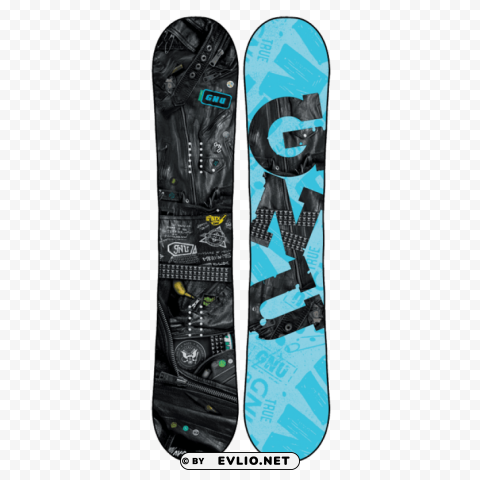 Snowboard Clear Background PNG Isolated Design Element