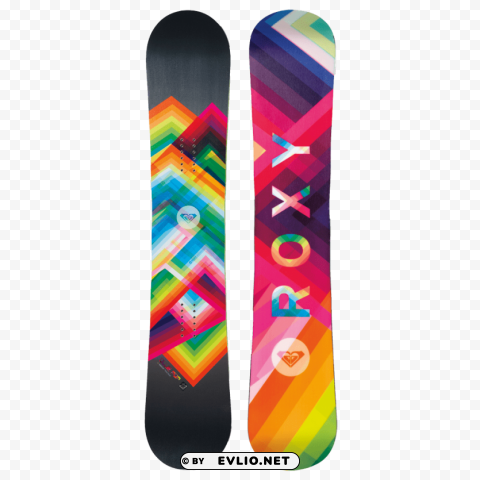 Snowboard Clear Background PNG Isolated Graphic