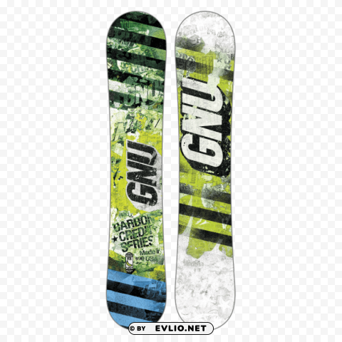 snowboard Clear Background PNG Isolated Graphic Design