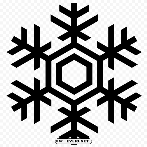 Snowflake Isolated PNG Item In HighResolution