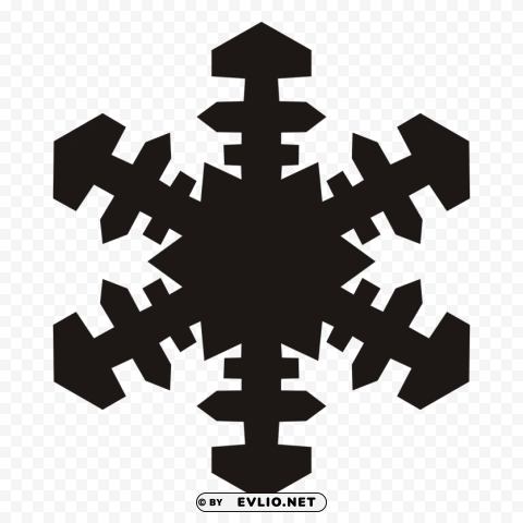 snowflakes Transparent PNG Graphic with Isolated Object