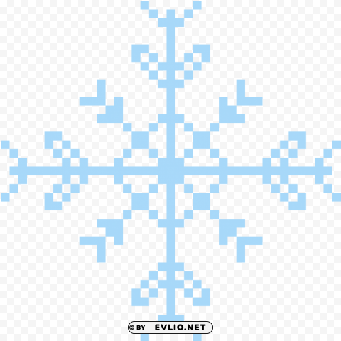 snowflakes knitting charts PNG with Clear Isolation on Transparent Background