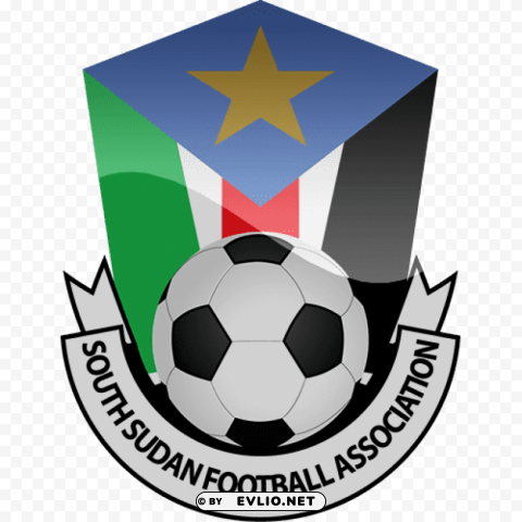 southern sudan football logo Transparent Background PNG Isolated Character