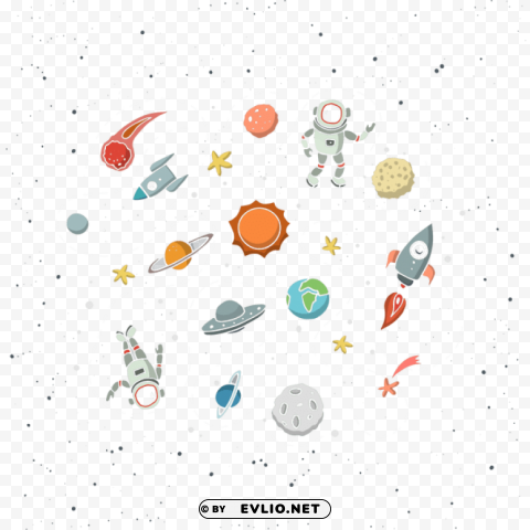 Space Adventures Transparent PNG graphics library