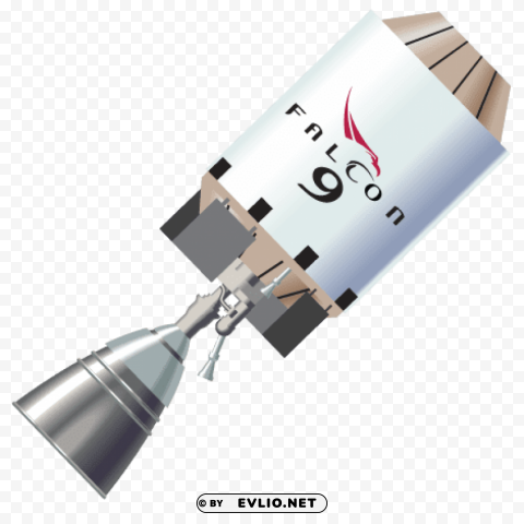 space x falcon 9 PNG files with alpha channel