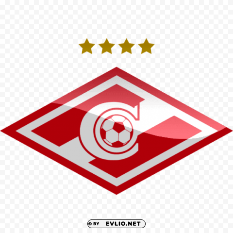 spartak moscow football logo Isolated Character in Transparent PNG Format