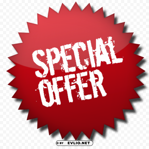 special offer PNG Graphic Isolated on Clear Background