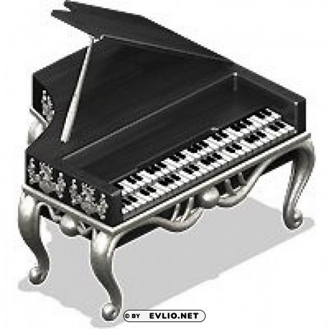 spellbound grand piano PNG files with alpha channel