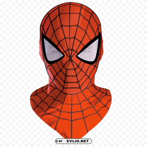 spider-man mask ClearCut Background PNG Isolated Item