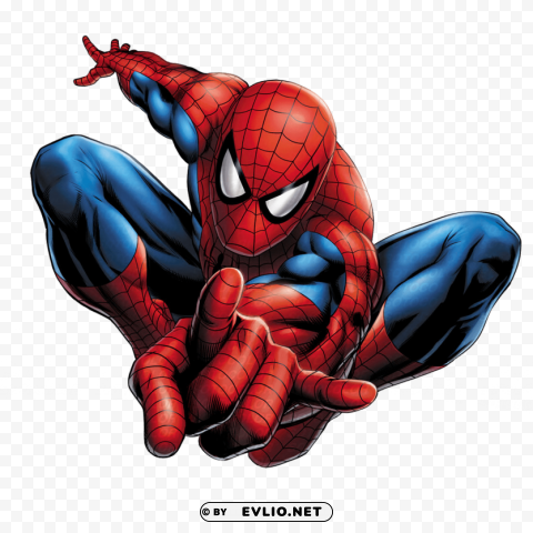 spiderman Clear Background PNG Isolated Element Detail