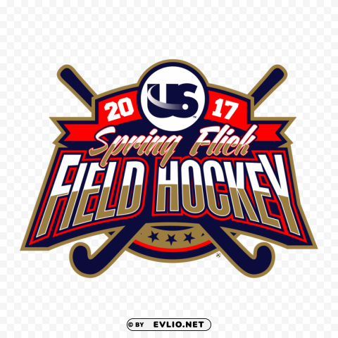 spring flick field hockey logo HD transparent PNG