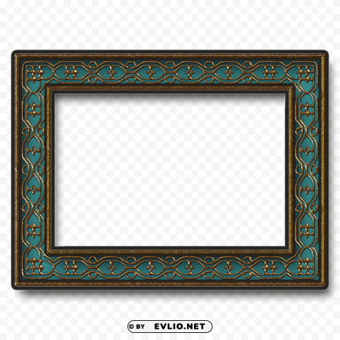 square frame pic Transparent Background Isolation of PNG