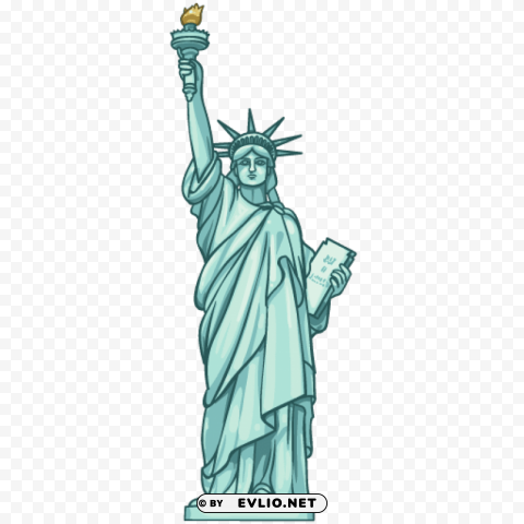 statue of liberty PNG images no background