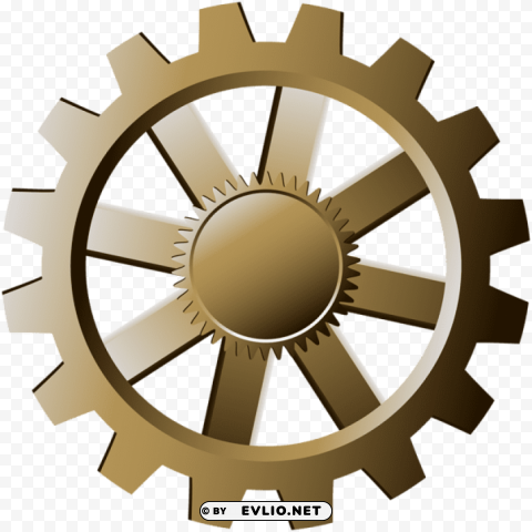 steampunk gear transparent PNG images with clear background