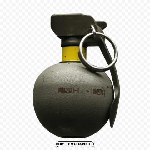 steel grenade PNG for social media