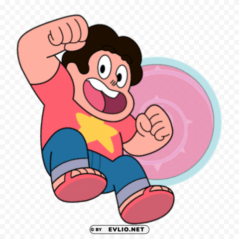 steven universe holding shield PNG pictures with no background
