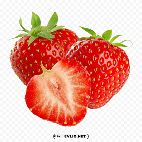 strawberry PNG graphics with transparency