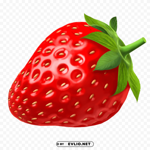 strawberry Transparent PNG Graphic with Isolated Object