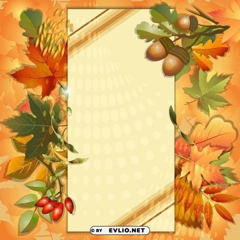 stylish autumn PNG files with no background free