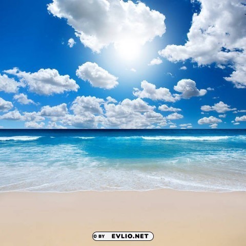 summer sea Isolated Artwork on HighQuality Transparent PNG