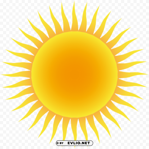 PNG image of sun Isolated Item with Clear Background PNG with a clear background - Image ID 01d51c33