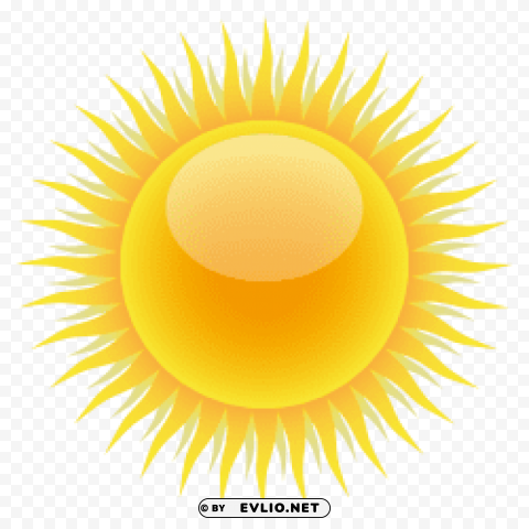 sun PNG isolated