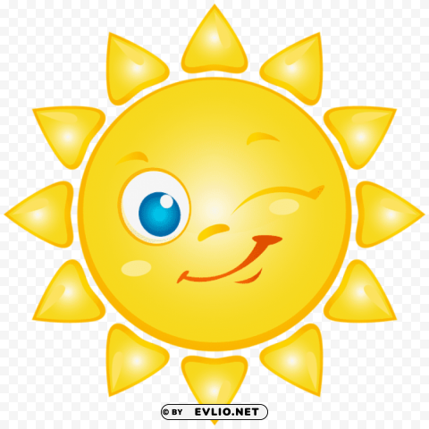 sun cartoon Transparent PNG images for design clipart png photo - c4186cf0