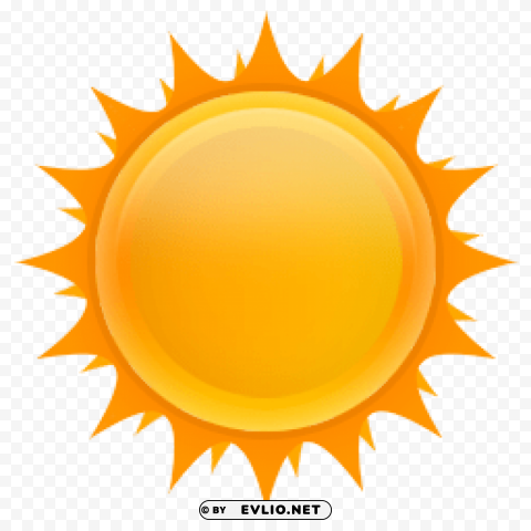 sun download Isolated Illustration with Clear Background PNG